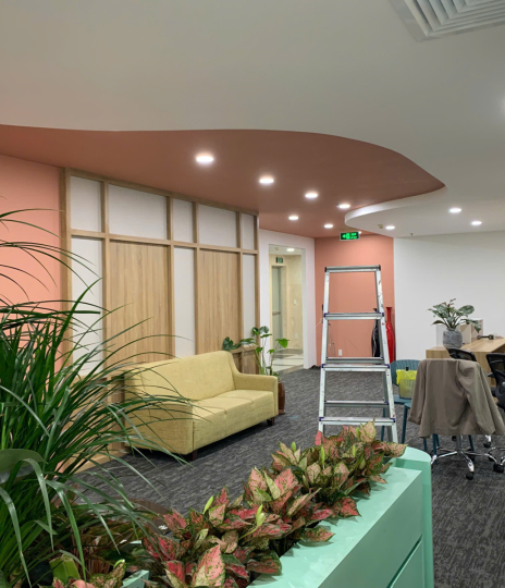 Dự án thi công văn phòng