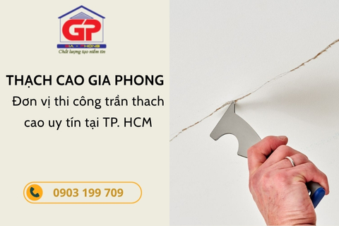 Tại sao trần thạch cao bị nứt? Cách khắc phục vết nứt trần thạch cao đơn giản