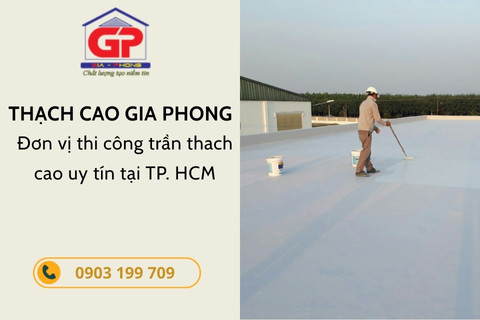 Dịch vụ  chống thấm văn phòng trọn gói tại Gia Phong