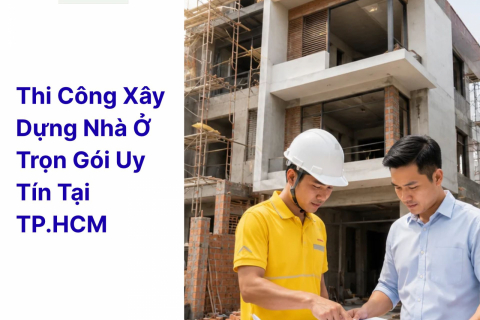Thi Công Xây Dựng Nhà Ở Trọn Gói Uy Tín Tại TP.HCM