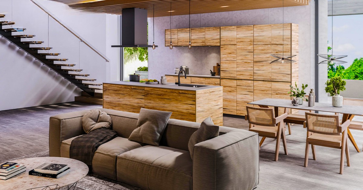 Decor nhà đẹp hiện đại là quá trình thiết kế, sắp xếp và trang trí nội thất 