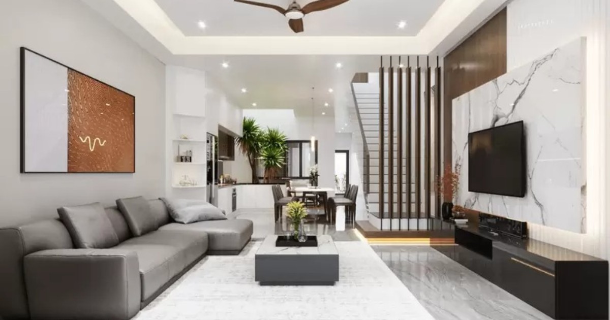 Decor nhà đẹp với thạch cao cách âm