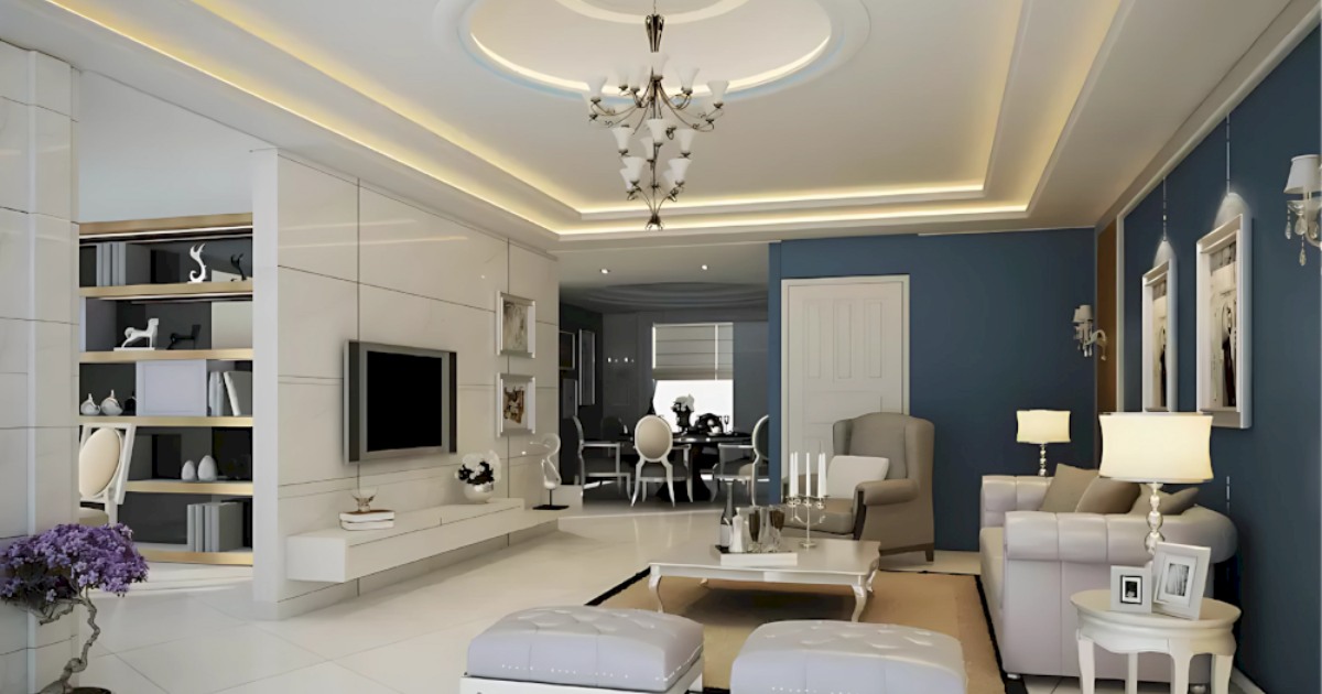 Đèn LED âm trần thạch cao đổi màu 3 chế độ