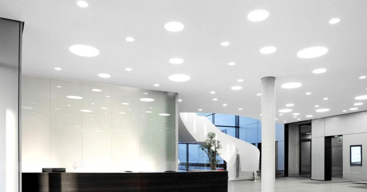 Ưu điểm khi sử dụng đèn trần thả thạch cao