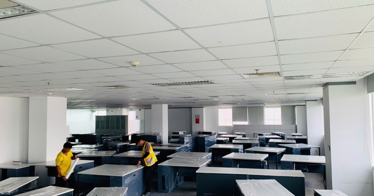 Hình ảnh dự án hoàn trả mặt bằng thực tế tại Gia Phong