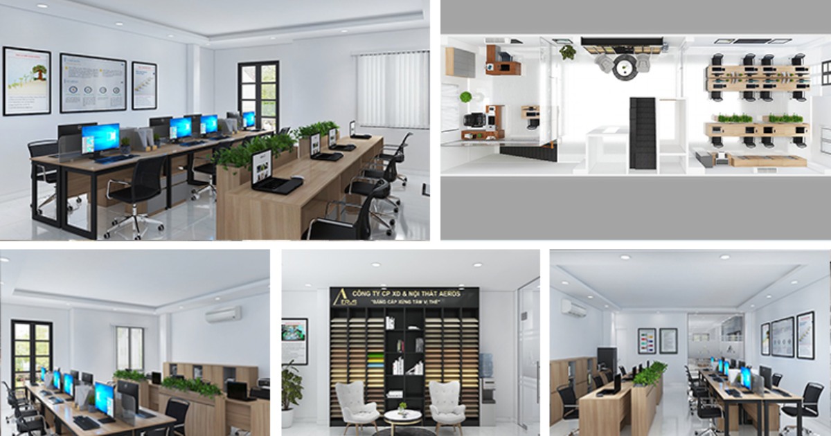 Các hạng mục công việc trong decor văn phòng