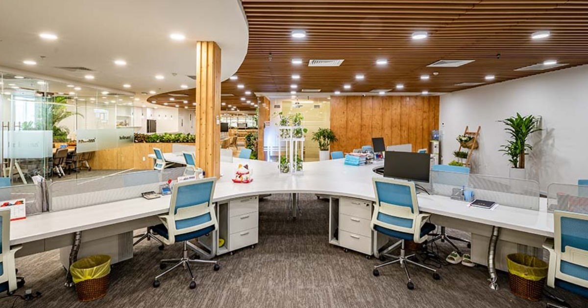 Một số hình ảnh mới nhất về thi công decor văn phòng tại Gia Phong