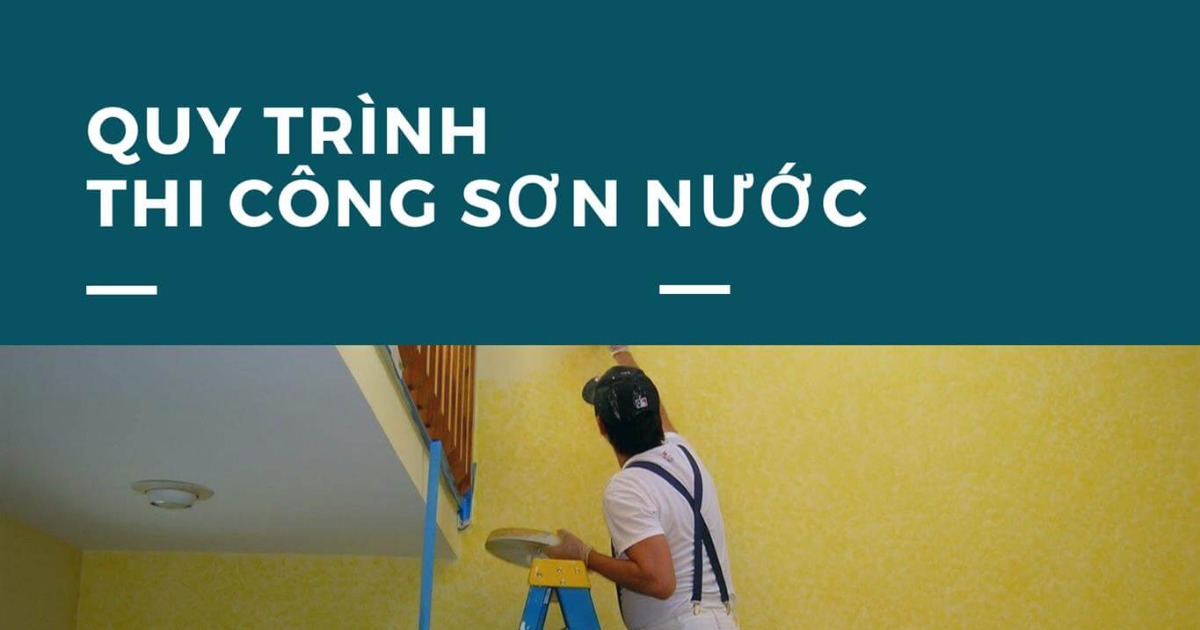 Quy trình thiết kế thi công sơn nhà của Gia Phong