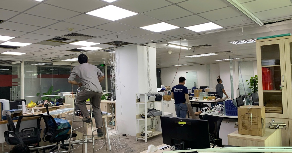 Một số công trình xây dựng sửa chữa văn phòng tiêu biểu tại Gia Phong