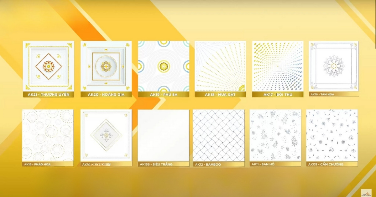 Các loại la phông trần nhà phổ biến