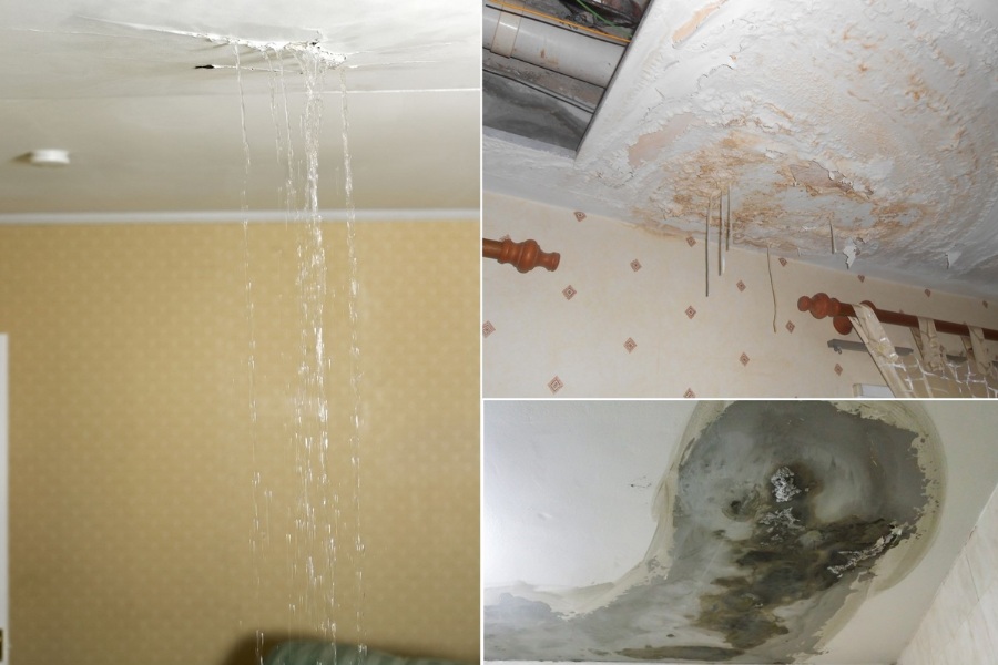 Nguyên nhân gây thấm dột