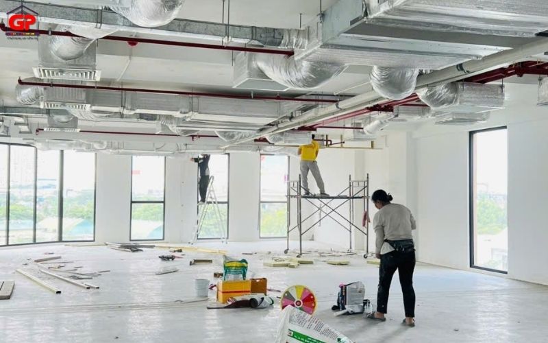 Các hạng mục hoàn trả mặt bằng văn phòng tại Gia Phong
