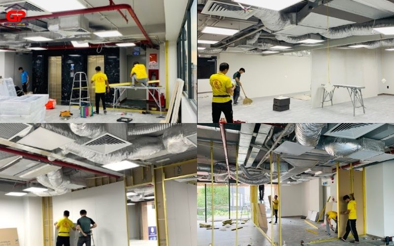 Đội thi công công trình chuyên nghiệp tại Gia Phong