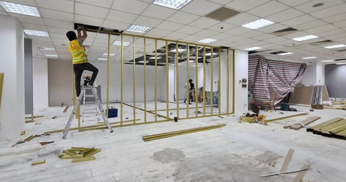 Một số hình ảnh cải tạo văn phòng tại Gia Phong