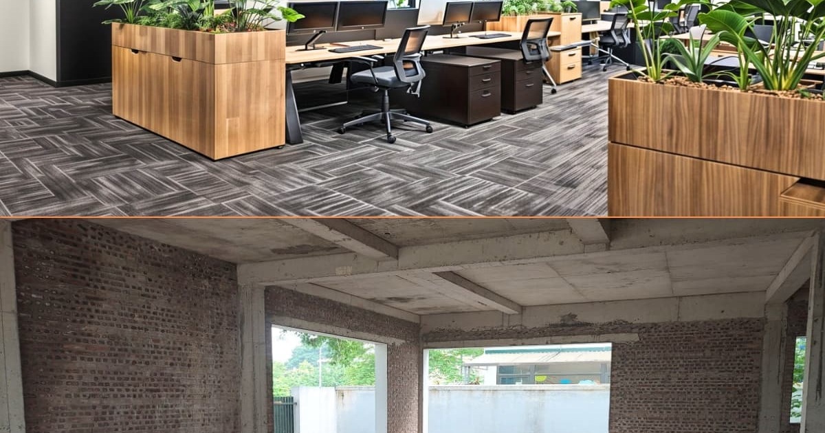 Một số hình ảnh cải tạo văn phòng tại Gia Phong