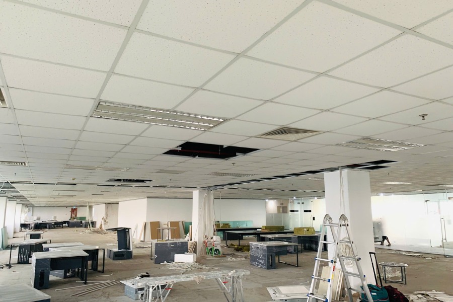 Các hạng mục hoàn trả mặt bằng văn phòng tại Gia Phong