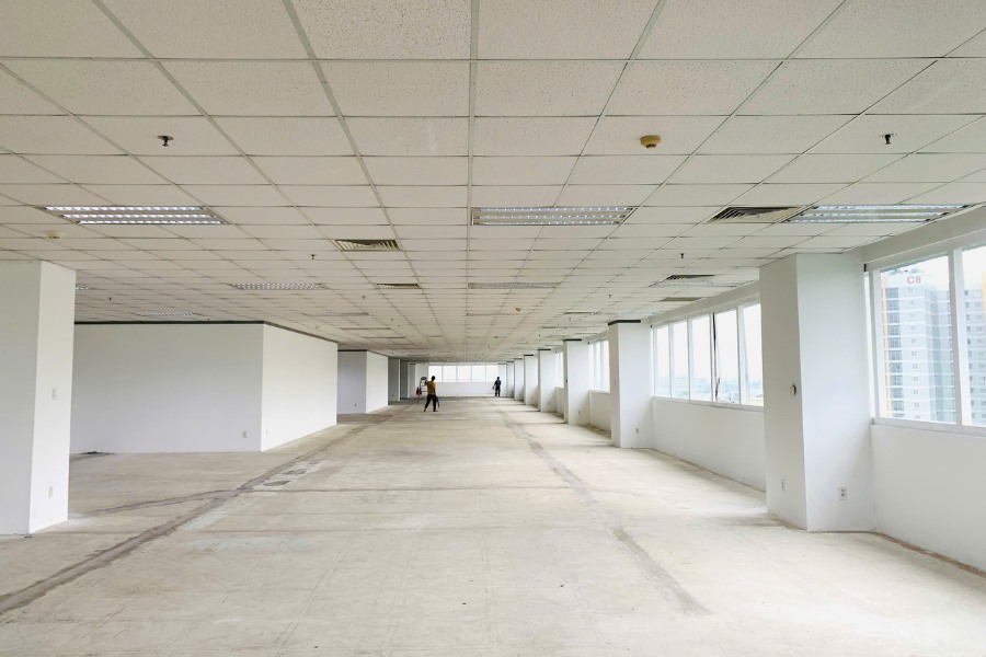 Hoàn trả mặt bằng văn phòng là quá trình tháo dỡ toàn bộ hoặc một phần nội thất