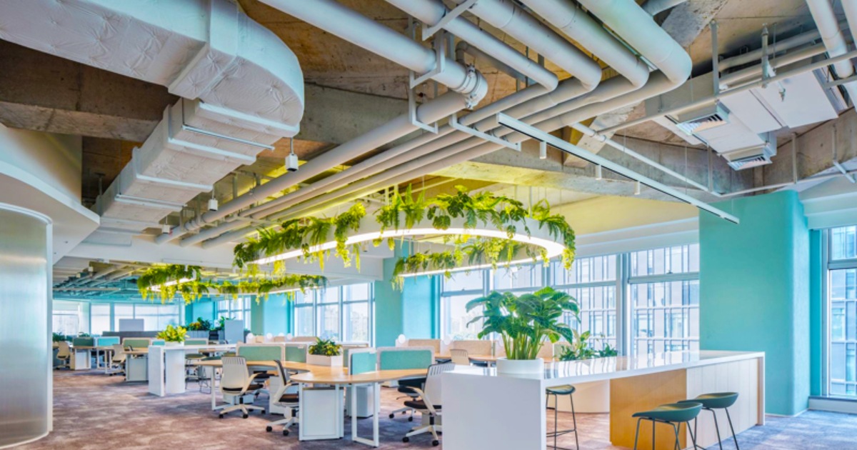 Không gian mở khuyến khích giao tiếp