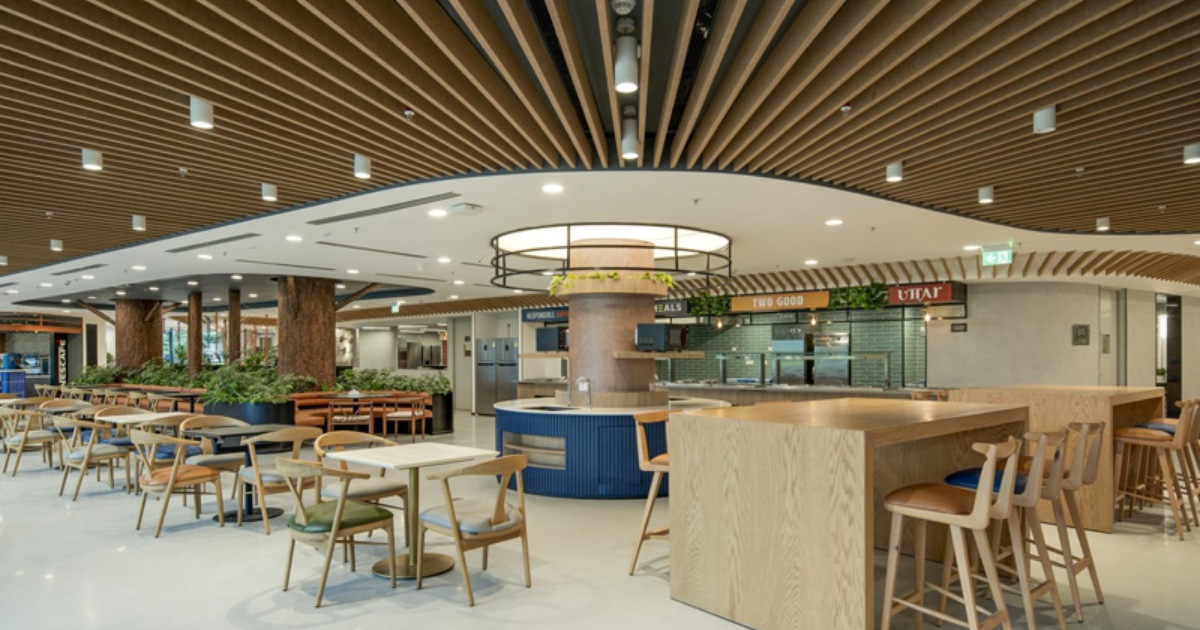 Kết hợp không gian coworking linh hoạt