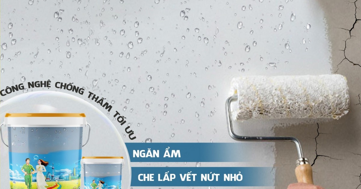 Sơn chống thấm hay sơn tường chống thấm là loại sơn chuyên dụng