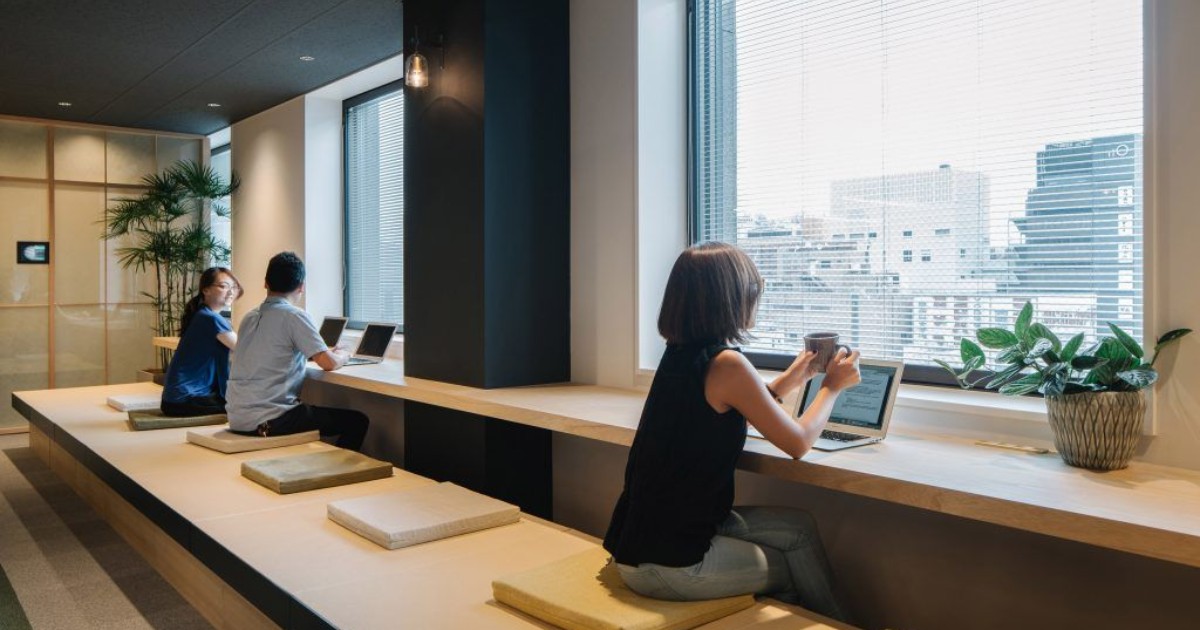 Setup văn phòng phong cách Nhật Bản