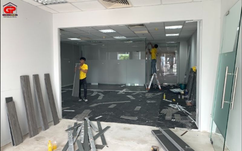 Dự án thu mua đồ dùng văn phòng và hoàn trả mặt bằng thực tế của Gia Phong 2