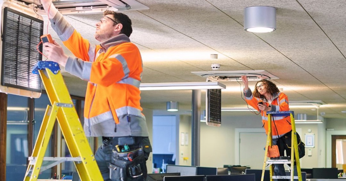 Quy trình thi công điện văn phòng của Gia Phong