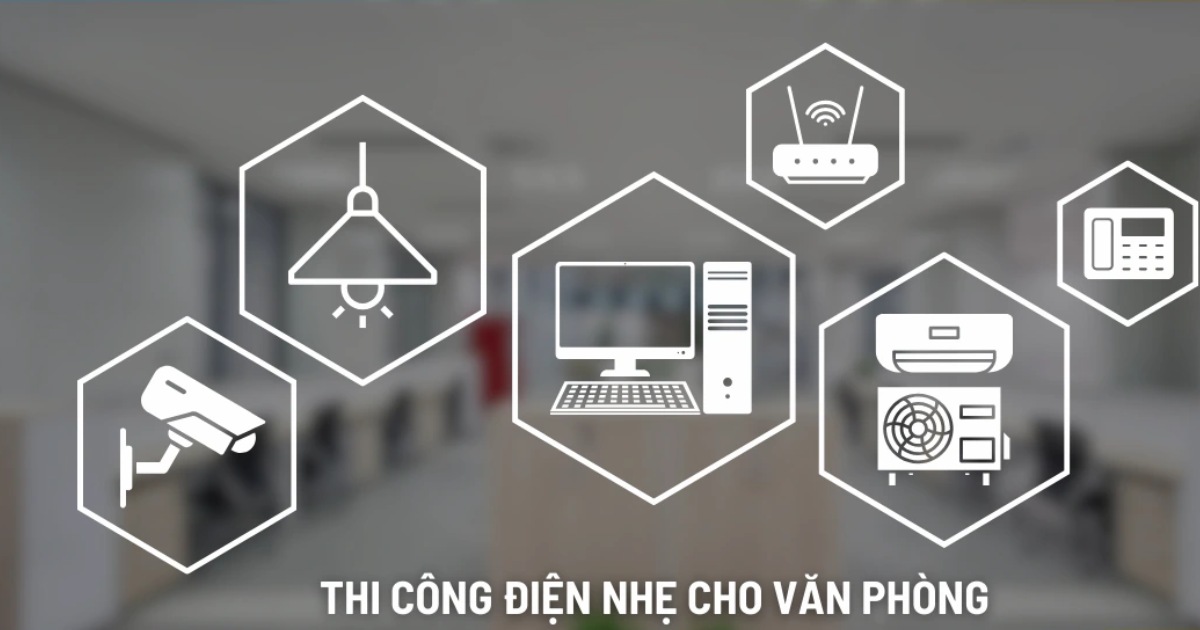 Các dịch vụ thi công điện văn phòng tại Gia Phong