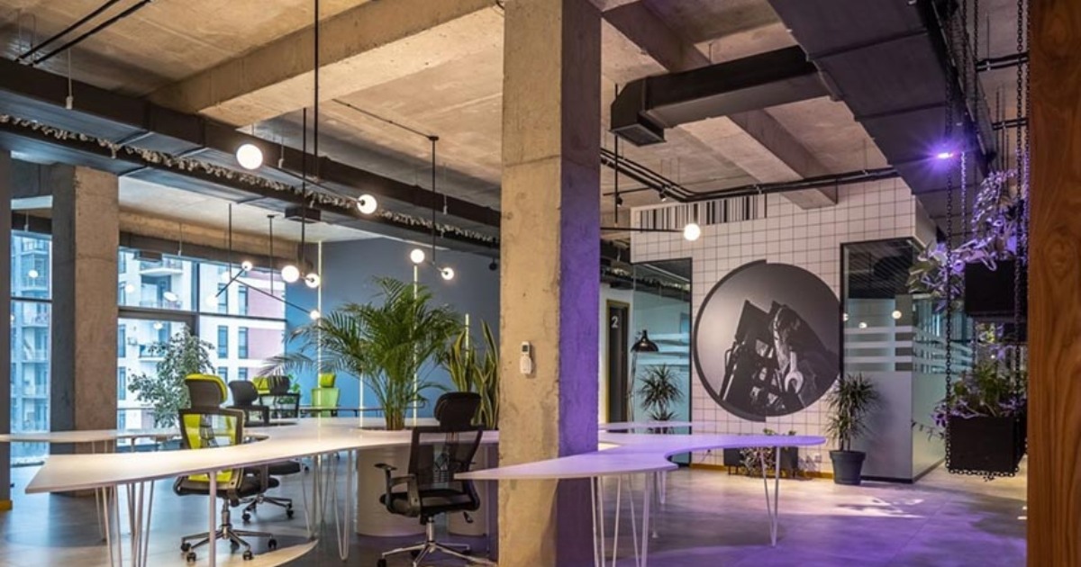 Với phong cách không gian công nghiệp thô mộc