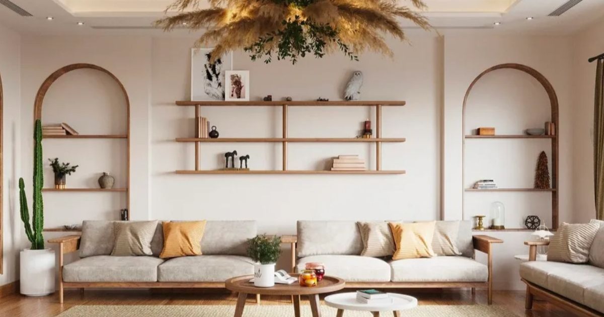 Với phong cách Bắc Âu ấm cúng, gỗ tự nhiên và ánh sáng chan hòa