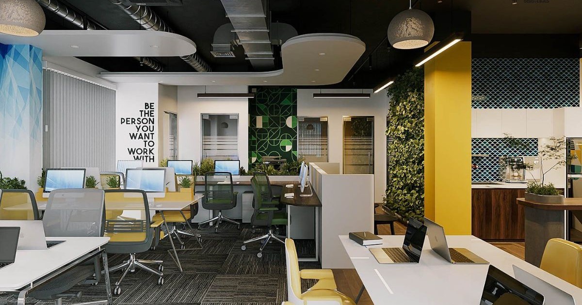 Với phong cách văn phòng văn hóa địa phương, họa tiết Việt Nam và đồ thủ công