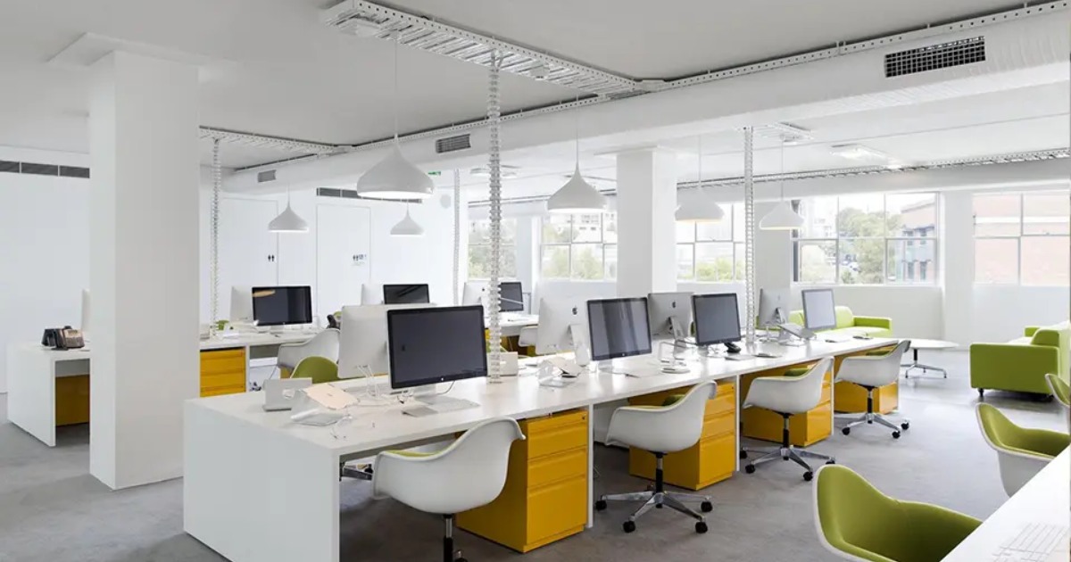 Thiết kế không gian mở cho startup công nghệ