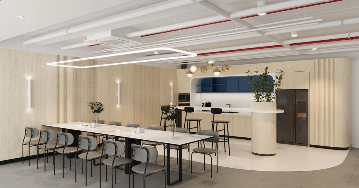 Mẫu mở kết hợp pantry nhỏ gọn