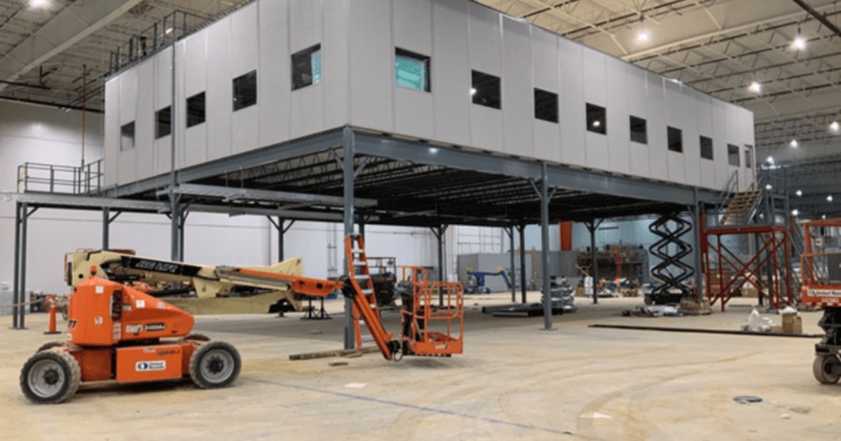 Tích hợp chống ồn, phù hợp nhà xưởng sản xuất lớn.