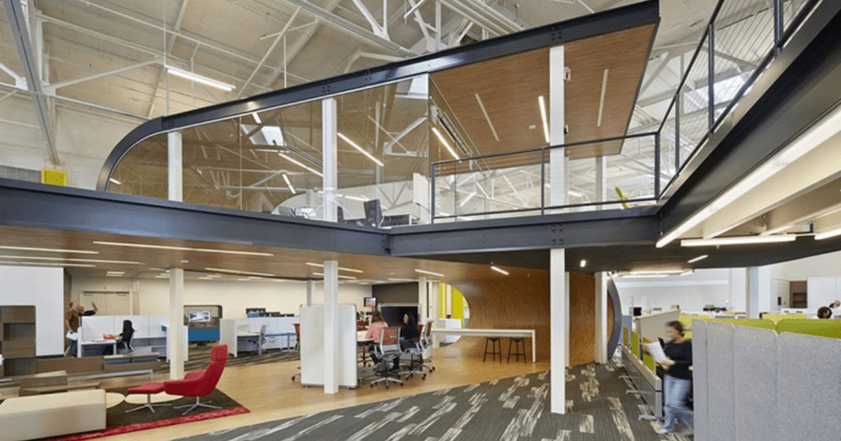 Thiết kế nhà xưởng kết hợp văn phòng thông minh