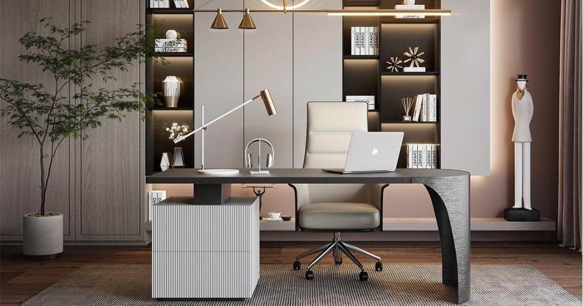 Thiết kế diện tích phòng làm việc cho lãnh đạo