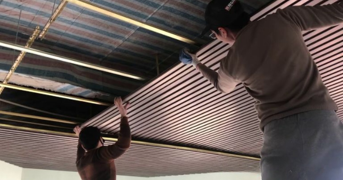 Cách thi công trần nhựa đúng cách