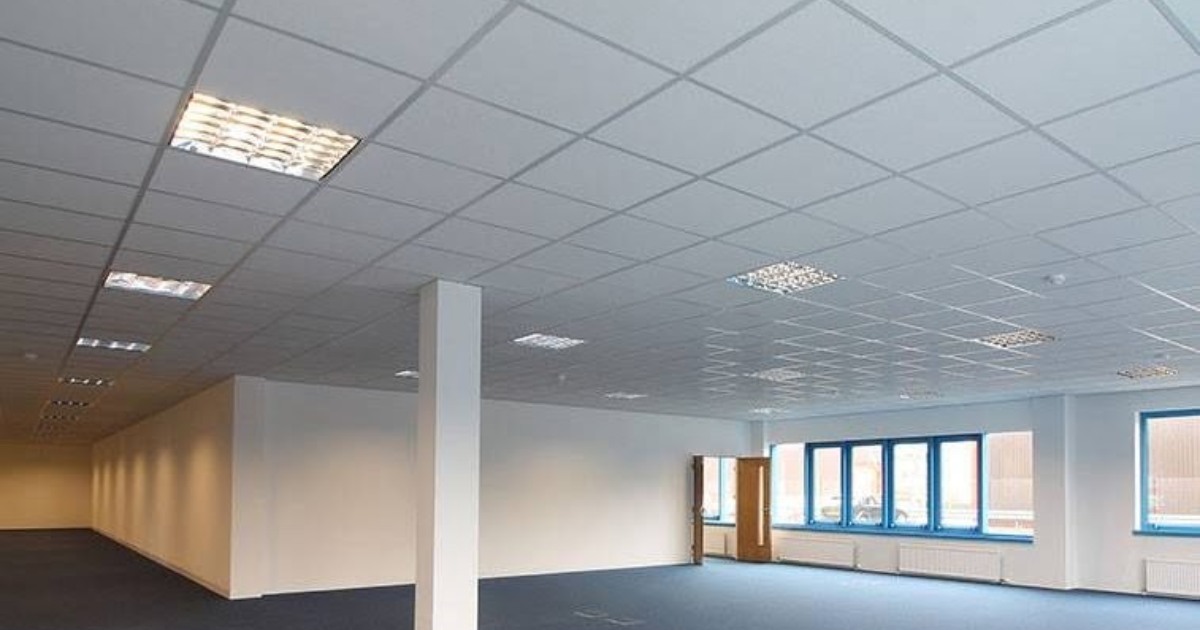 Trần thạch cao khung nổi hay còn gọi là trần thả