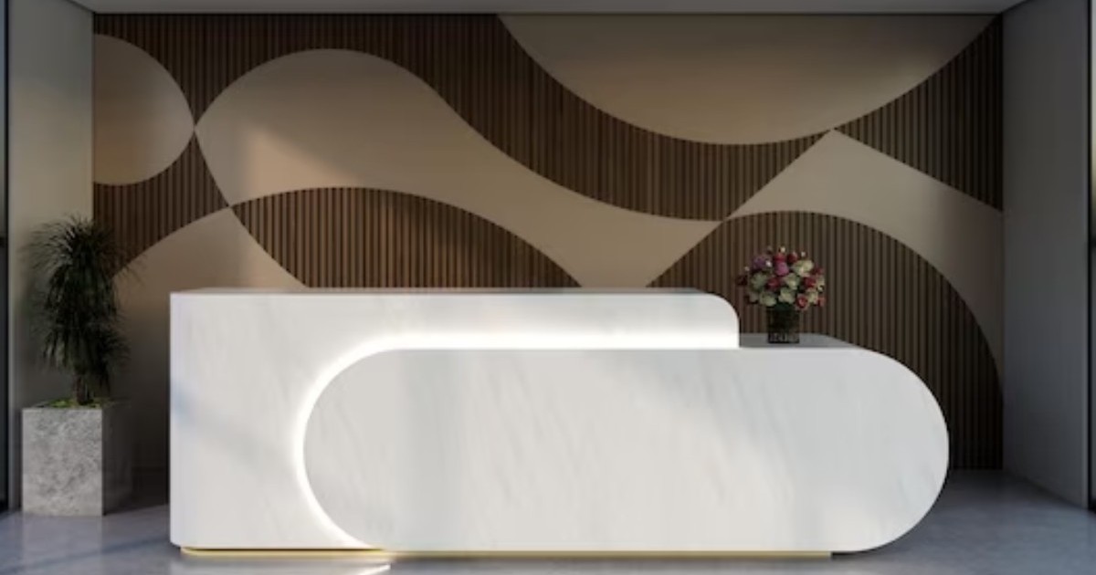 Quầy lễ tân QLT05