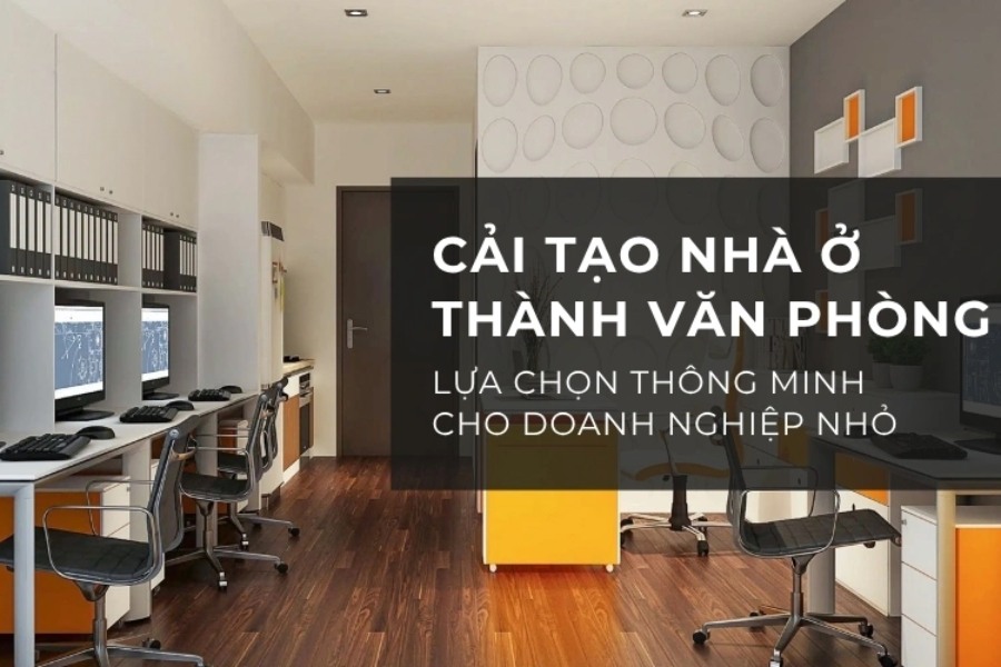 Quy trình cải tạo văn phòng của Gia Phong