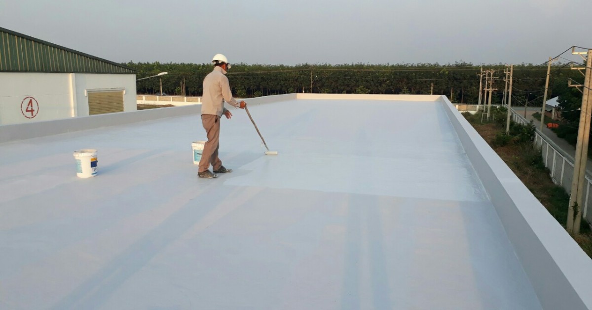 Một số hình ảnh mới nhất về thi công chống thấm văn phòng tại Gia Phong