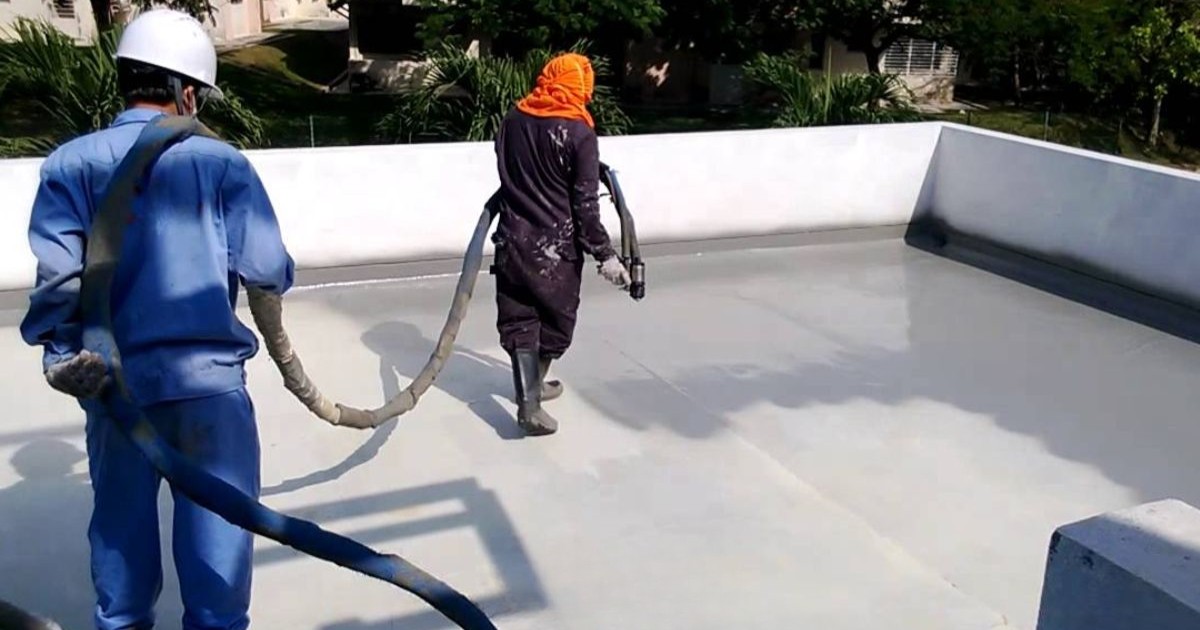 Một số hình ảnh mới nhất về thi công chống thấm văn phòng tại Gia Phong