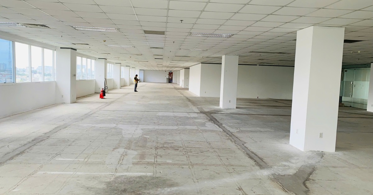 Một số hình ảnh mới nhất về thi công hoàn trả mặt bằng văn phòng tại Gia Phong