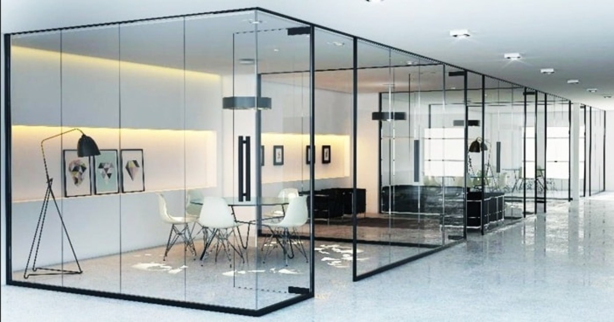 Một số hình ảnh mới nhất về thi công nhôm kính văn phòng tại Gia Phong