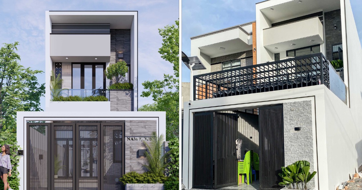 Một số hình ảnh thiết kế nhà tại Gia Phong