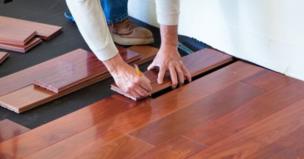 Một số hình ảnh mới nhất về thi công sàn văn phòng tại Gia Phong