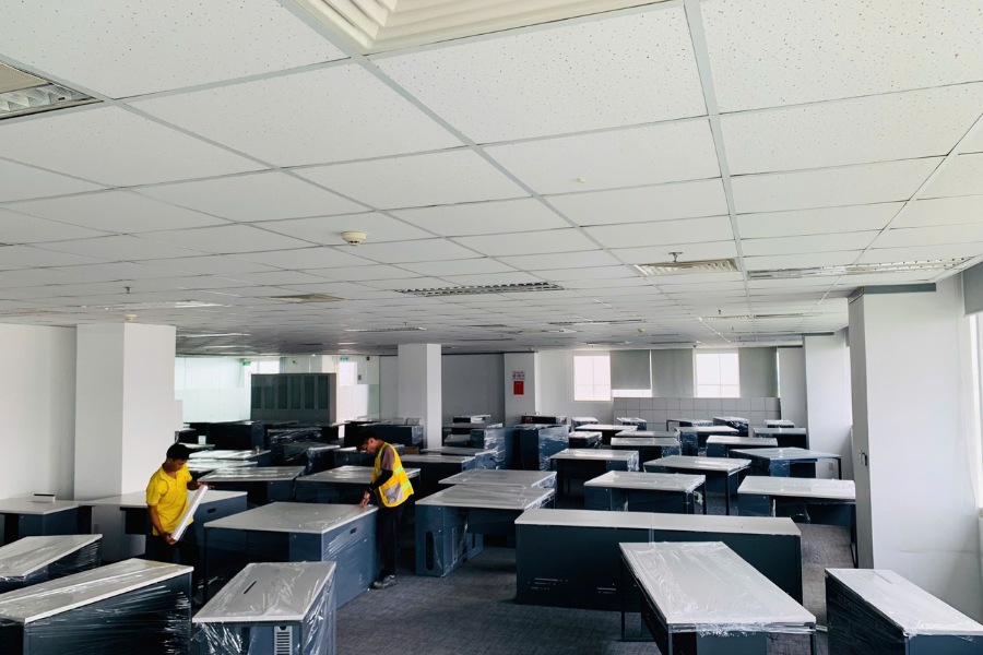 Các hạng mục hoàn trả mặt bằng văn phòng tại Gia Phong