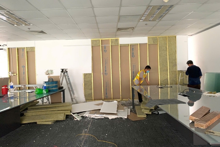 Hoàn trả mặt bằng văn phòng là khi doanh nghiệp kết thúc hợp đồng