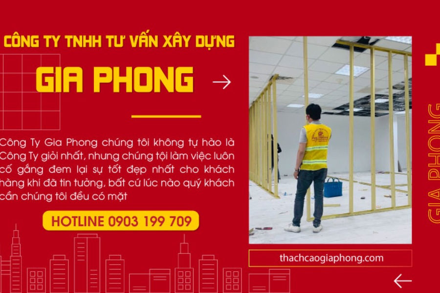Lý do nên chọn dịch vụ thi công hoàn trả mặt bằng văn phòng tại Gia Phong
