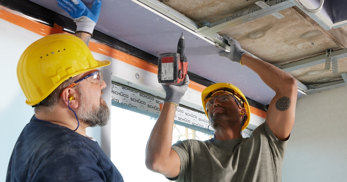 Kỹ thuật thi công trần thạch cao chuẩn